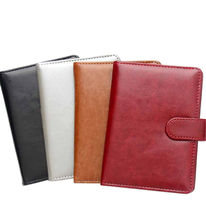 Porta Pasaportes de Cuero PU con Logotipo Personalizado, de Alta Calidad, con Bloqueo RFID y Cierre Magnético para Tarjetas de <span class=keywords><strong>Crédito</strong></span> y de Identificación - Product Image 1