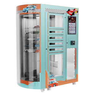 Cao cấp thương mại thông minh xoay Quà Tặng Máy bán hàng tự động với cửa sổ kính lớn từ xa hệ thống Android - Product Image 1