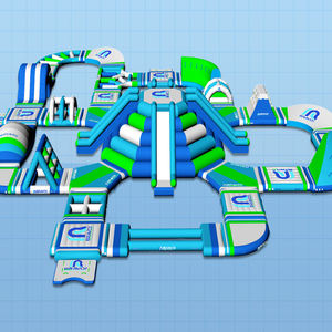 Parc aquatique flottant gonflable géant de qualité commerciale, de conception différente, meilleur vendeur - Product Image 1