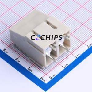 MX1016A-10.16-02P-GY01-Fe-PS-A Screw Terminal Block Through hole,P=10.16mm Connector 1x2P 10.16mm Beige Through Hole - Product Image 2