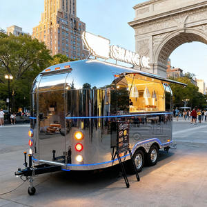 Food truck de rue personnalisé pour la vente de nourriture turque, hot-dogs, frites, tacos, hamburgers, pizzas, avec cuisine complète - Product Image 2