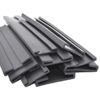 Bande d'étanchéité en caoutchouc extrudé EPDM personnalisée, profil en caoutchouc extrudé OEM, bande en caoutchouc industrielle résistante aux intempéries et imperméable