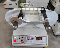 Petite machine de rebobinage et de comptage d'étiquettes transparentes de type bureau 450C pour l'impression d'étiquettes