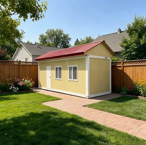 Casa Portátil Ignífuga de Instalación Rápida, Casa Móvil Pequeña en Contenedor Tipo X, Casa Modular en Contenedor, Casa Contenedor Plegable - Product Image 2
