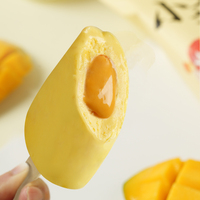 Barra de Helado de Mango al por Mayor OEM, Postre Congelado a Granel con Sabor a Fruta Tropical para Supermercados