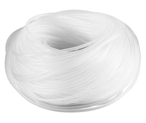 Mangueira de Oxigênio Plástica Transparente 4x6mm 20m para Aquário - Mangueira Macia Ecológica com Bolhas - Product Image 1