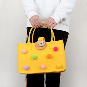 กระเป๋าสักหลาดใหม่พร้อมของขวัญกระเป๋าถือการ์ตูนกระเป๋าถือสตรีกระเป๋าผ้าสำหรับงานเลี้ยงหนึ่งร้อยวันของขวัญสำหรับเด็กกระเป๋าโท้ทกระเป๋าถือ - Product Image 2