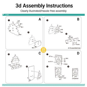 Wincent โมเดลของ<span class=keywords><strong>เล่</strong></span>นปริศนากระดาษแข็<span class=keywords><strong>ง</strong></span>3D ทำจากไม้หรือกระดาษขอ<span class=keywords><strong>ง</strong></span>ที่ระลึกวัดจากสวรรค์ - Product Image 6