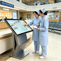 Kiosco Táctil Infrarrojo Tipo K para Android, de 43, 50, 55 y 65 Pulgadas, Terminal de Consulta Autoservicio para Interiores, Equipado con Juego Completo de Accesorios