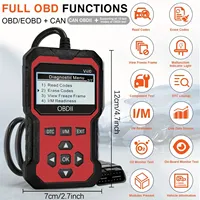 Escáner/Herramienta de Diagnóstico OBD II Universal Mejorado para Lectura y Eliminación de Códigos de Error del Motor de Automóviles, Vehículos de 1996 en Adelante
