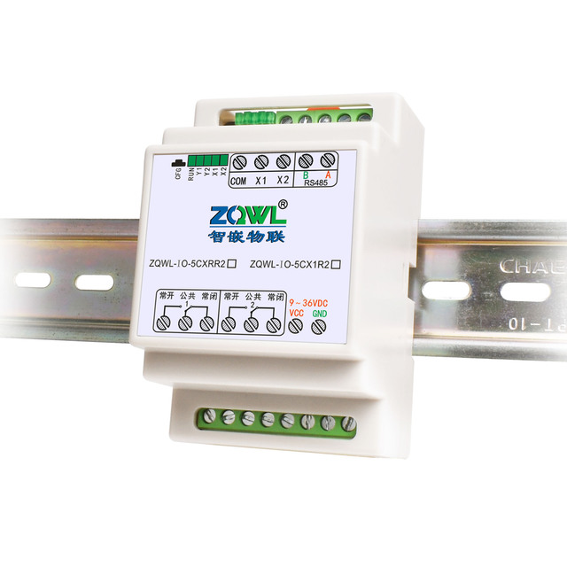 Pulse Counter Module 2DI 2DO with ASCII Control, RS485 ModBus Programmable