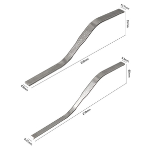 Tự làm thép không gỉ đôi đã kết thúc gạch jointer cho xi măng chỉ trowel Kích thước có sẵn 3/8 "X1/<span class=keywords><strong>4</strong></span>" 3/8 "X1/2" <span class=keywords><strong>1</strong></span>/2 "<span class=keywords><strong>x</strong></span> 5/8" OEM - Product Image 3