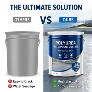 Revestimiento Impermeable <span class=keywords><strong>de</strong></span> Poliurea Poliaspártica Resistente a los Rayos UV para Reparación <span class=keywords><strong>de</strong></span> Techos <span class=keywords><strong>de</strong></span> Concreto y <span class=keywords><strong>Piscinas</strong></span> - Product Image 5