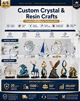 Premio de Cristal con Diseño de Grabado Personalizado para Competencia o Reunión Anual