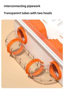 Cage à <span class=keywords><strong>hamster</strong></span> de luxe, grande villa, avec roue, cachette, maison, enclos spacieux pour rongeurs, roue d'exercice - Product Image 2