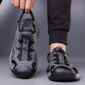Sandalias de malla transpirable para hombre, para verano, senderismo, deporte, ligeras, informales, para adultos - Product Image 2