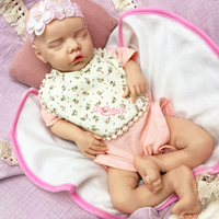 Poupées Reborn en Silicone Corps Entier Fille 17 Pouces Vente en Gros Usine Personnalisables Poupées Réalistes pour Usage Thérapeutique