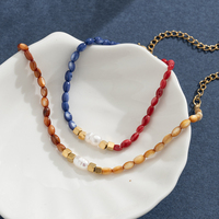 Bracelets Bingxin Bohème en pierres naturelles, perles de pierres précieuses mélangées, facettées et rondes, adaptés aux femmes, pour le quotidien, les fêtes et comme cadeaux.