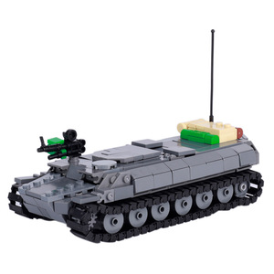 WW2 mini-soldat militaire soldats soviétiques MT-LB russe véhicule de transport blindé blocs de construction jouets - Product Image 1