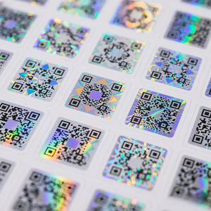 In ấn chuyên nghiệp Holographic an ninh sticker hình chữ nhật Chống giả mạo dán chống hàng giả Nhãn dán nhãn - Product Image 5