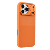 Coque de téléphone antichoc en silicone liquide avec anneau métallique pour appareil photo à trous fins et touches latérales métalliques de haute qualité pour iPhone 17, 17 Pro, 18 Pro Max