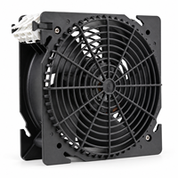 Ventilateur de refroidissement sans balais DC à haut débit d'air NMB 12038KA-24M-WAA 24V 0.32A 2 fils 20x120x38mm pour équipement d'armoire de contrôle industrielle