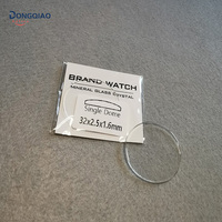 Verre de montre en saphir de qualité supérieure avec lentille achromatique, revêtement antireflet, résistant aux rayures, personnalisable OEM