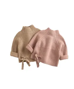 Áo Len Trẻ Em Kiểu Dáng Mới Năm 2022, Áo Crop Top Làm Từ Cotton, Quần Áo Trẻ Em, Áo Thoải Mái Cho Bé