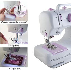 Wholesale Portable Mini Electric Domestic <b>Sewing</b> <b>Machine</b> Multifunction <b>for</b> <b>Kids</b> Clothes Home Use Hand <b>Sewing</b> Made Plastic - Product Image 4
