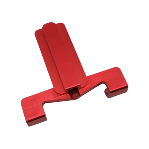 Supporto per accessori per dispositivi mobili in acciaio inossidabile tipo EDM filo in alluminio anodizzato - Product Image 1