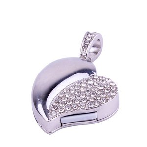 Encantadora forma de corazón agradable cristal USB flash drive beso USB Flash Drive para mujeres - Product Image 4