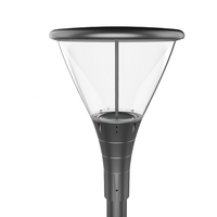60W Livraison rapide Style européen Étanche extérieur étanche UFO rond LED réverbère capteur lumière de jardin