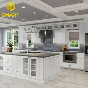 Gmart armario de cocina colgante moderno de gama alta, diseños de armarios de cocina modernos de estilo europeo al por mayor