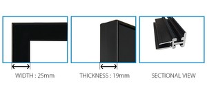 Hộp Đèn Led Gắn Tường Bằng Nhôm <span class=keywords><strong>A1</strong></span> Với Khung Đèn Led Acrylic - Product Image 6