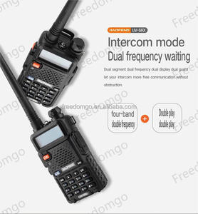Wholesale BFUV-5RX Handheld Walkie Talkie Tri Band VHF/UHF Analog <b>Two</b> <b>Way</b> <b>Radio</b> 5W 0-8KM Long Range Communication IPX-1 Water - Product Image 3