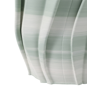 Vaso in ceramica scolpito, moderno, stampato in 3D, per l'arredamento del soggiorno. - Product Image 5