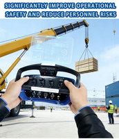 Nouvelle arrivée - Contrôleur à distance hydraulique automatique étanche IP68 avec 4 joysticks pour grues montées sur camion