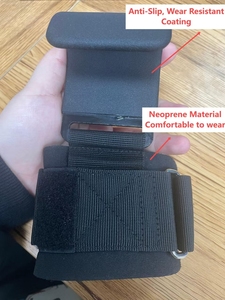 Quấn cổ tay hạng nặng cung cấp hỗ trợ cho deadlifts, pull-up và nhún vai-Thích hợp cho găng tay thể dục nam và nữ. - Product Image 6