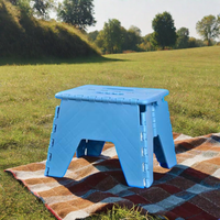Tabouret pliable de 8 "de hauteur Tabouret pliable bon marché Tabouret pliant rétractable en plastique pour enfants