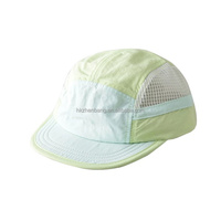 Gorras de Moda Personalizadas de 5 Paneles, Impermeables, de Poliéster, con Visera Plana, Cierre a Presión, Transpirables, Unisex, con Estampado, para Verano, Estilo Hip Hop