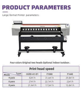 Stampante di formato ampio più popolare della fabbrica con stampante a sublimazione a colori I3200/F1080/F1440 C/M/Y/K a quattro colori - Product Image 2