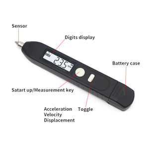 Détecteur portatif de compteur de vibrations numérique portable TM63C de haute précision avec options de personnalisation OEM - Product Image 2
