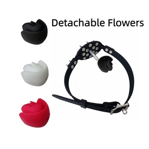 Volwassenenartikelen seksproducten rivet mondknevel BDSM seksspelletjes set open mondknevel metalen seksspeeltjes voor vrouwen of koppels - Product Image 2