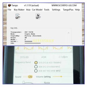 Chiave Remota a <span class=keywords><strong>2</strong></span>+1 Pulsanti Testata al 100% e Approvata QC (Chip PCF7937-GM46 315MHz Blocco/Sblocco/Panic) FCC ID M3N-32337100 - Product Image 3