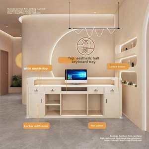 Comptoir de réception personnalisé pour hôtel, centre commercial, salon de beauté, magasin de vêtements, clinique, studio de danse, bar - Product Image 4