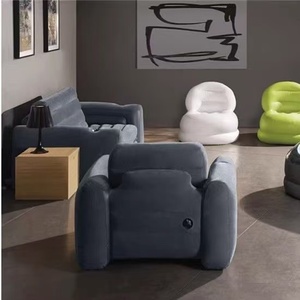 Nouveau Canapé Gonflable Extensible Moderne 2026 en Gros d'Usine avec Housse Amovible et Revêtement en Tissu Chesterfield en Plastique - Product Image 6