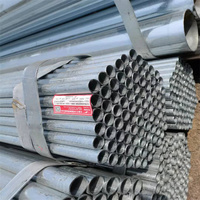 Tube en acier galvanisé à chaud ERW ASTM A53 BS1387 Q235B pour la construction mécanique et la soudure de structures en acier, tuyau EMT