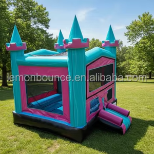 <span class=keywords><strong>Castillo</strong></span> Inflable con Tobogán, Trampolín Inflable para Exteriores, Cama Elástica Inflable <span class=keywords><strong>de</strong></span> Grado Comercial - Product Image 2