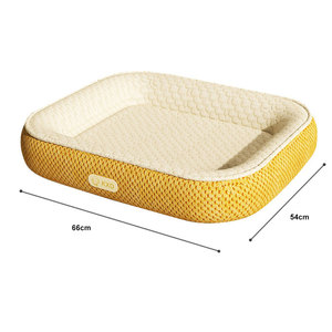 Coussin pour chien KXD rectangulaire 47x38cm en tissu Oxford respirant, pour intérieur, toutes saisons, style minimaliste, amovible et lavable - Product Image 2