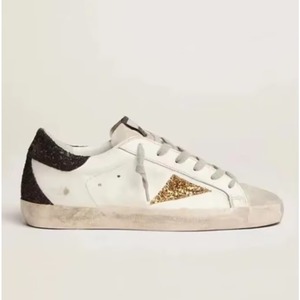 Zapatos para Caminar Estilo Retro Vintage con Textura Metálica, Aumento de Altura, Antideslizantes, Transpirables, Entresuela de EVA, Cierre con Cordones - Product Image 1